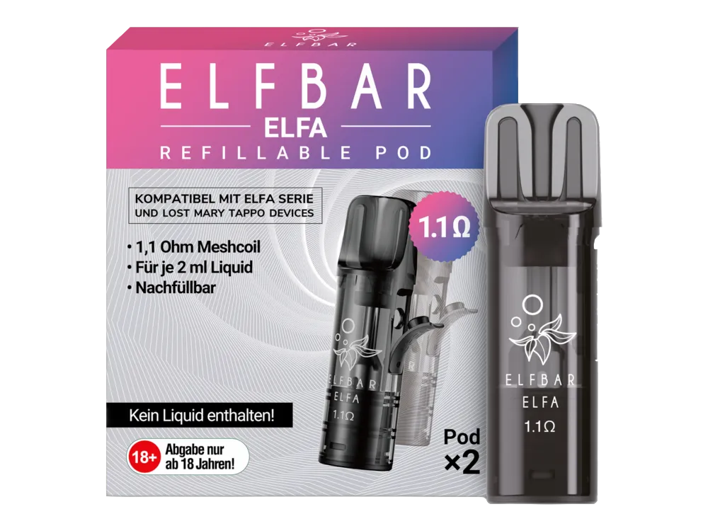 Elfbar Refillable Pod (2 Stück pro Packung)